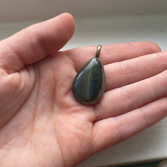 thirdeye pinecones Jewelry - Glass pendant